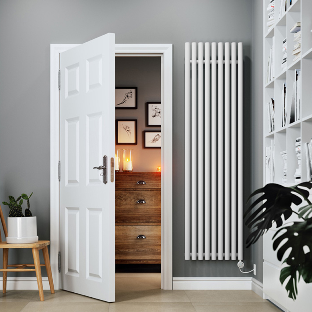 Terma Rolo Room White Electric Radiator Bluetooth 1000W 1800 x 480mm Image 2