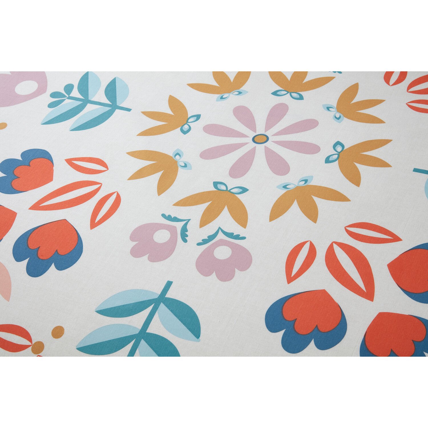 Amari Floral Duvet Cover and Pillowcase Set - Double Image 5