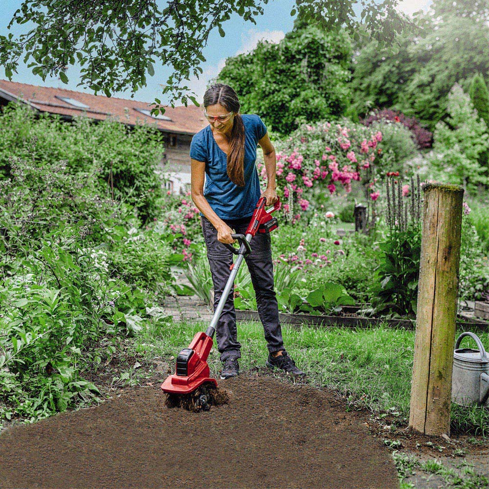 Einhell Power X-Change GE-CR 18/20 Li E - Solo Cordless Tiller Image 2