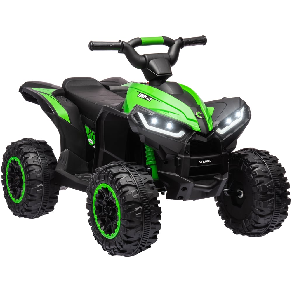 Tommy Toys Kids Green Electric Quad Bike Image 1