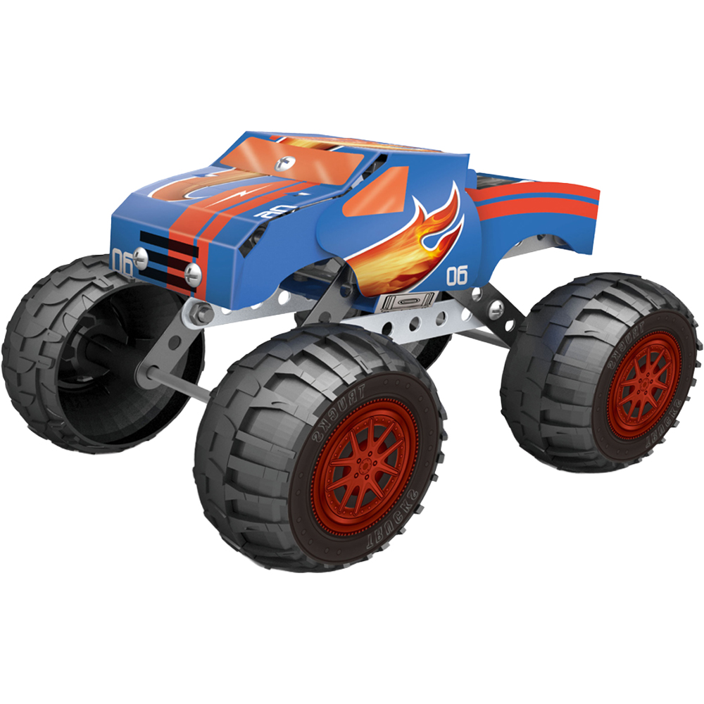 Metal Monster Truck 142 Piece Construction Set Image 2
