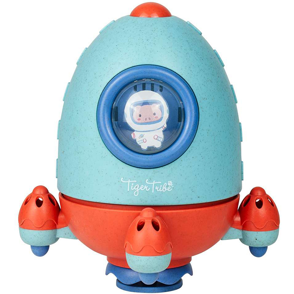 Tiger Tribe Kids Eco Bath Rocket Toy Image 1
