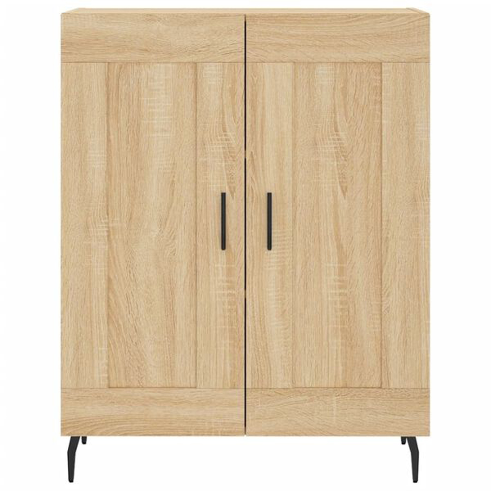 vidaXL 2 Door Sonoma Oak Sideboard Image 3