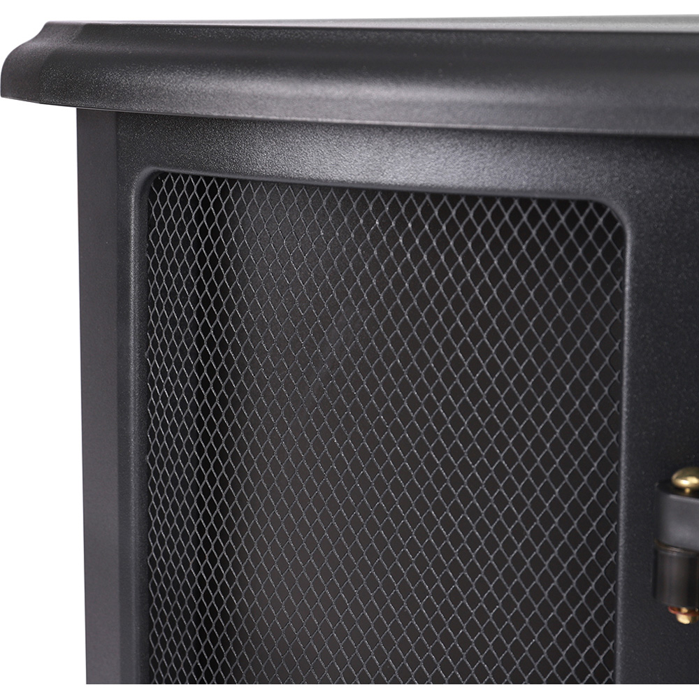 Living and Home Black Electric Fireplace Heater 1800W 24 inch Image 5