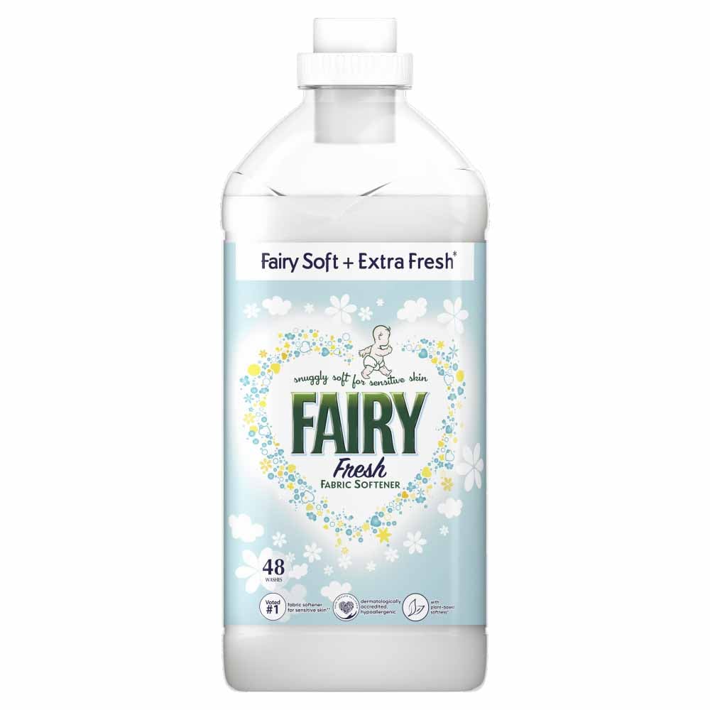 Fairy Fresh Fabric Conditioner 48 Washes Case of 6 x 1.68L Image 2
