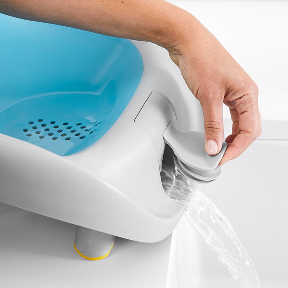 Skip Hop Moby Blue Recline and Rinse Bather Image 3