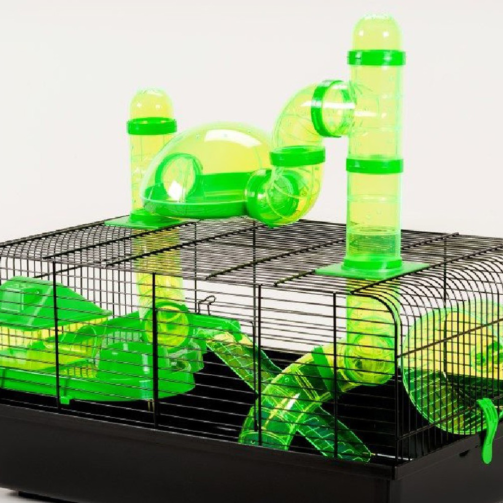 Little Friends The Landmark Blue Small Animal Cage Image 2