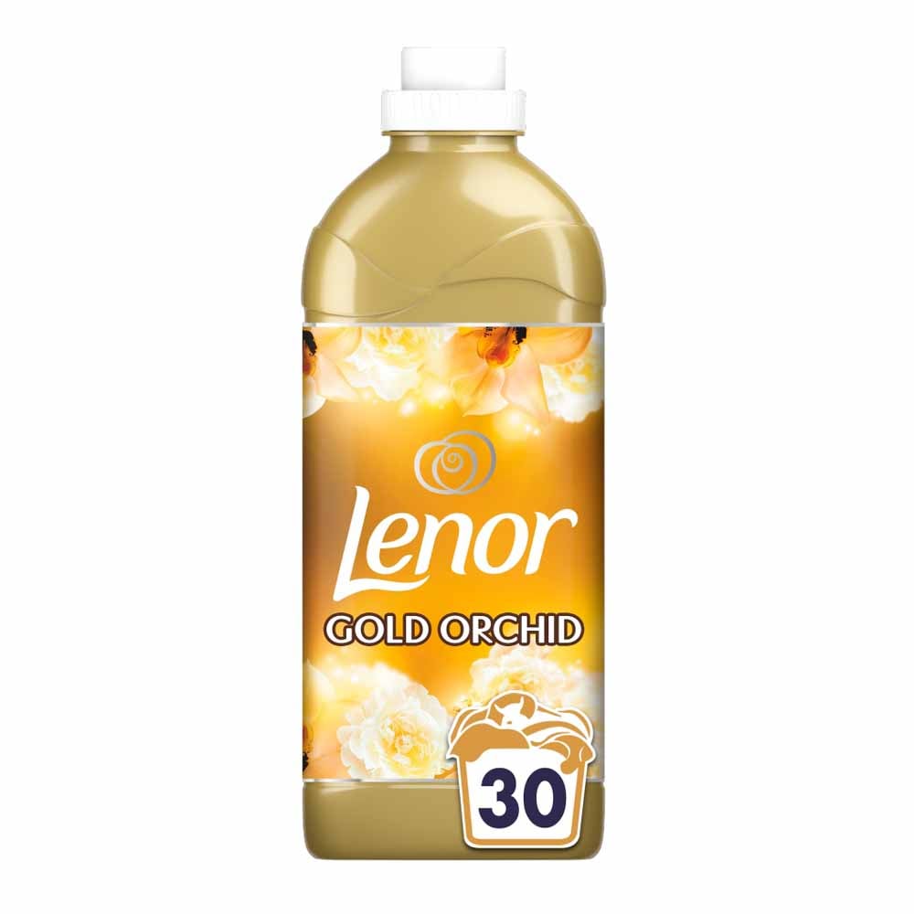 Lenor Gold Orchid Fabric Conditioner 30 Washes Case of 8 x 1.05L Image 3