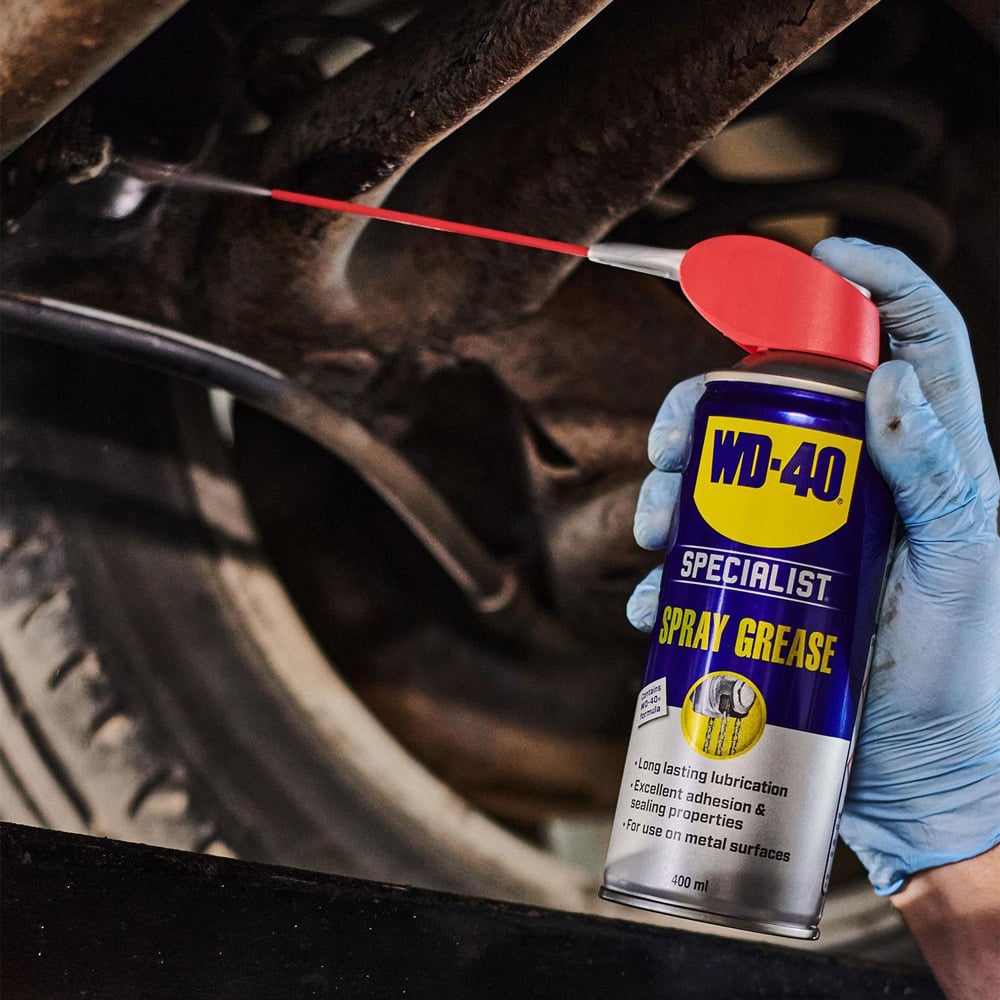 WD-40 Specialist High Performance Lubrication Grease Spray 400ml 2 Pack Image 4