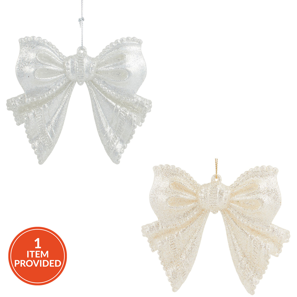 Bright Glitter Bow Image 1