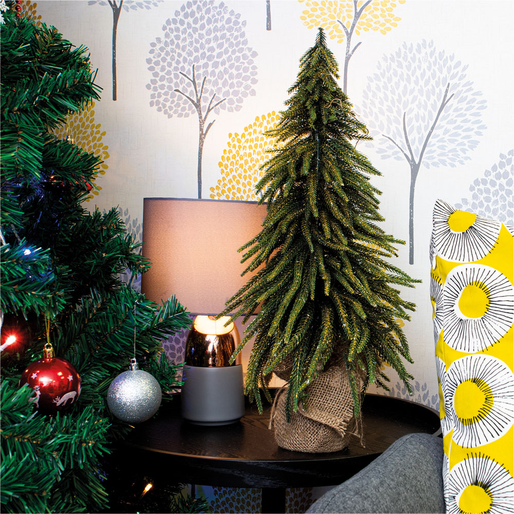 St Helens Gold Finish Decorative Christmas Tree 52cm Image 2