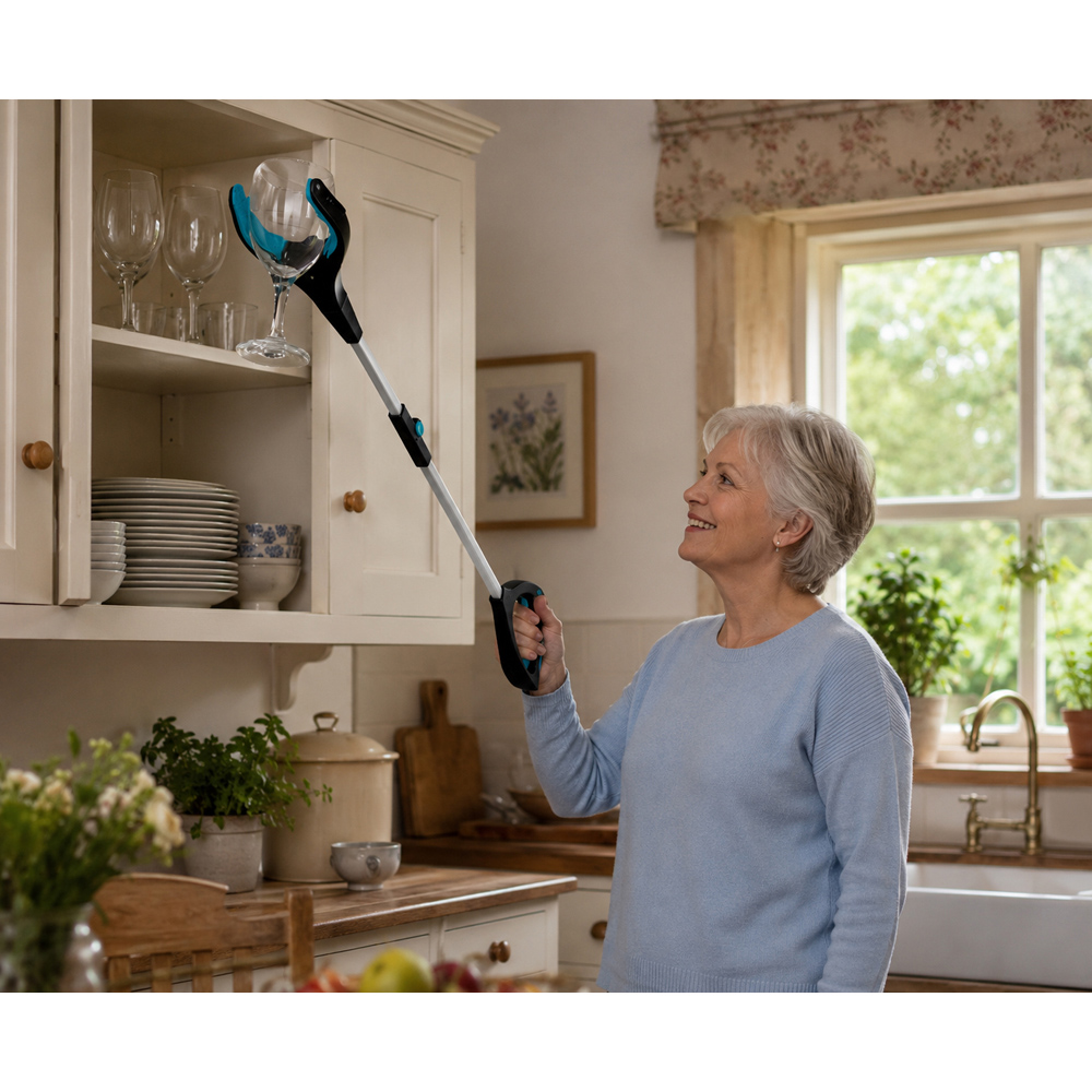 Avilo Long Reach Grabber Tool with LED Light Image 2