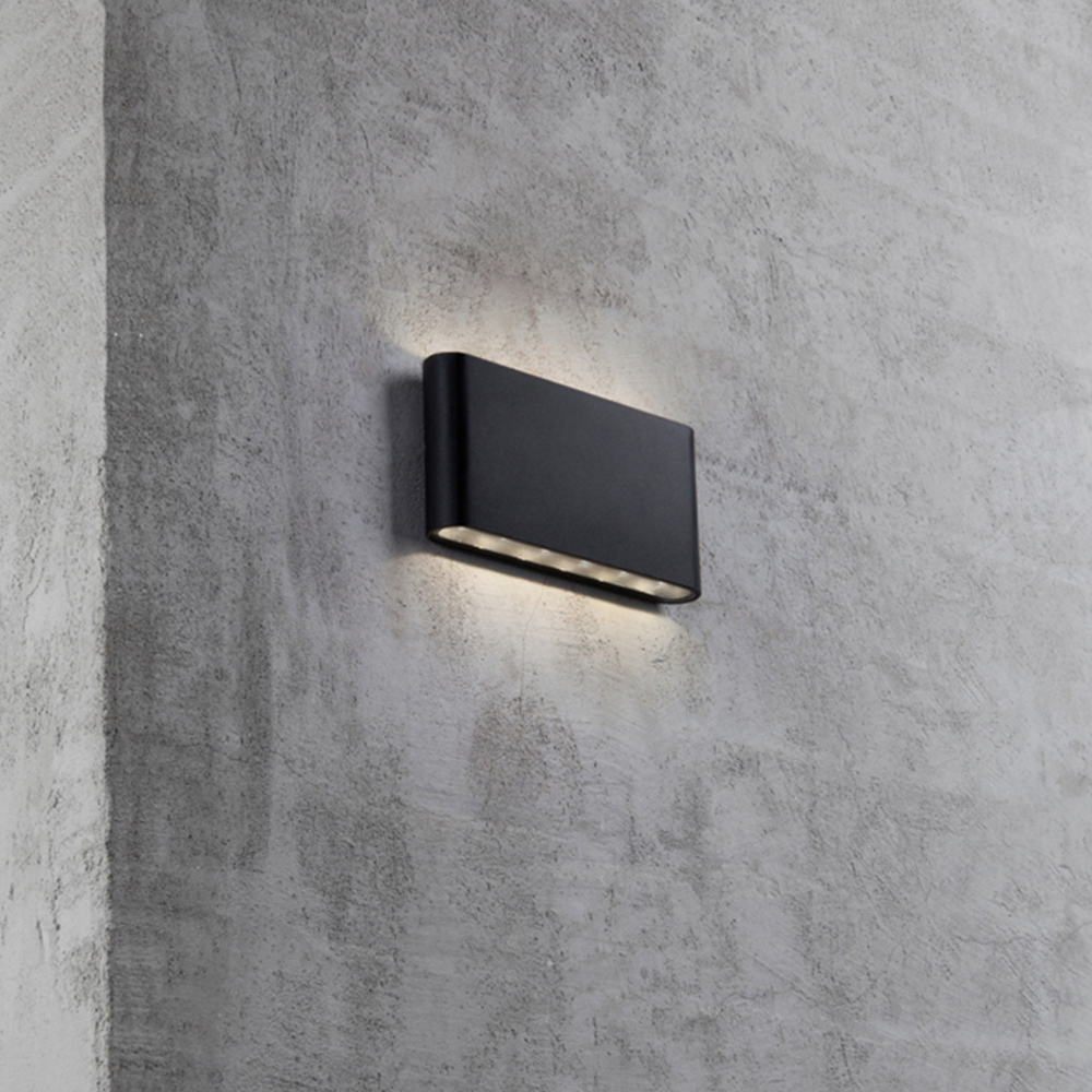 Nordlux Kinver Black Outdoor Wall Light Image 2