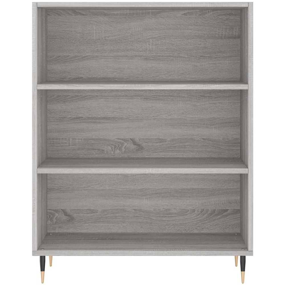 vidaXL 2 Door 3 Shelf Grey Sonoma Highboard Image 7