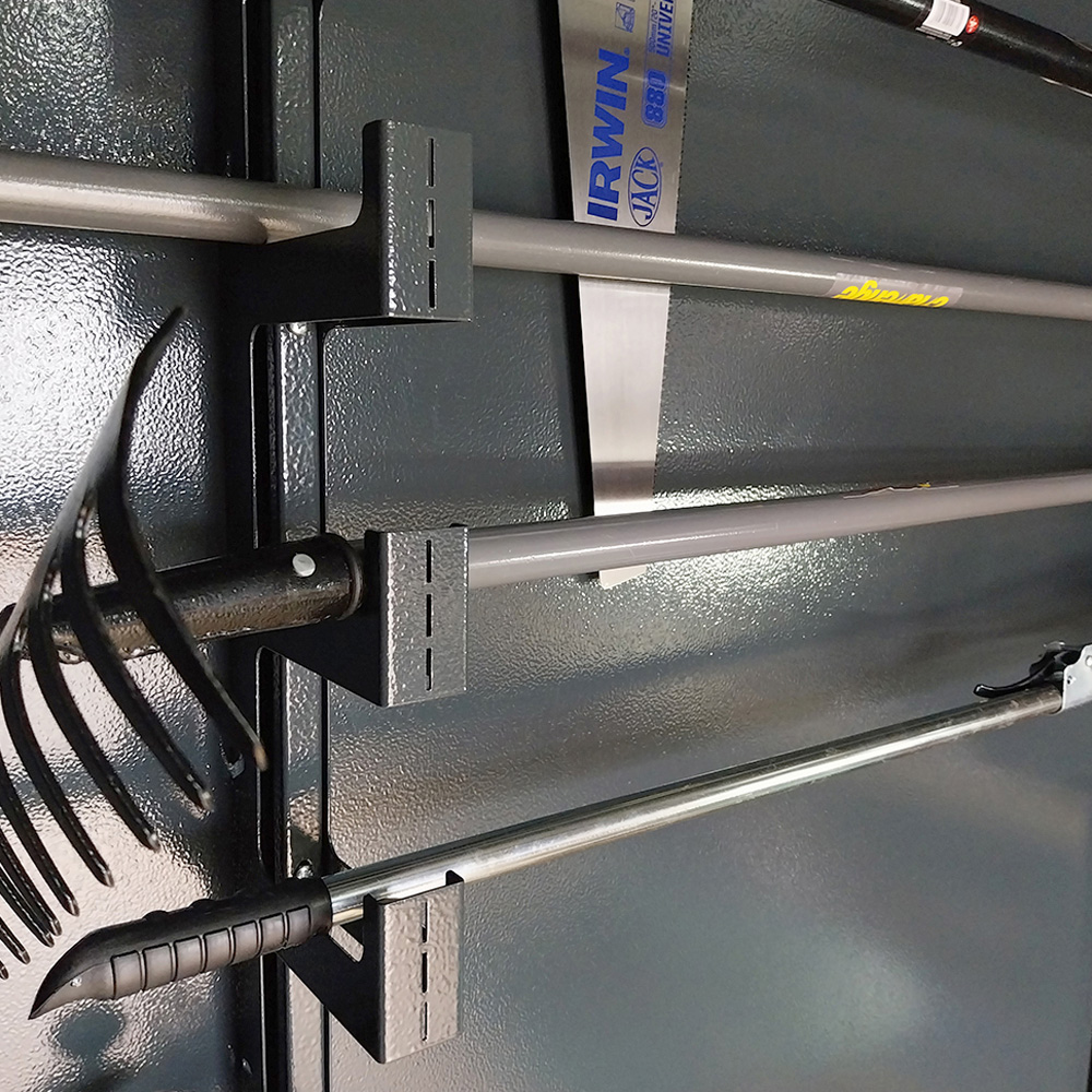 Asgard Garrison 10 x 7ft Double Door Green High Security Apex Workshop Shed Image 4