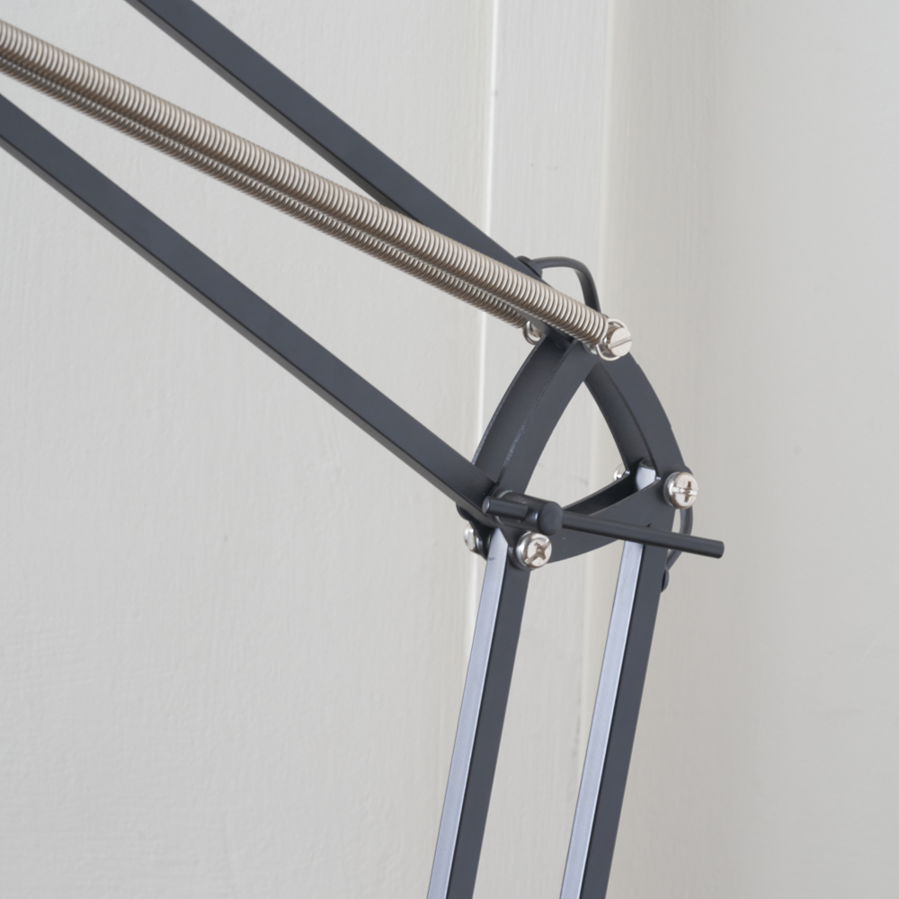 Pacific Lifestyle Alonzo Matt Black Metal Floor Lamp Image 4