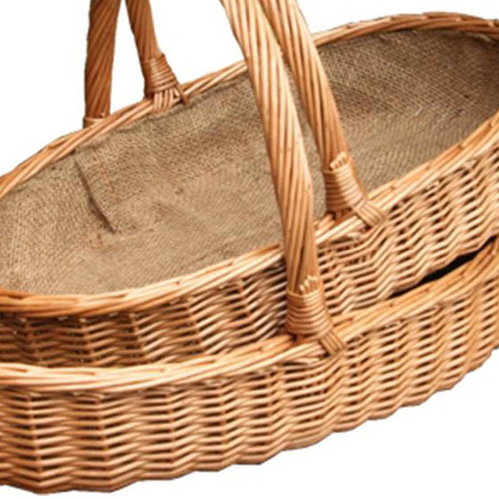 Red Hamper Lined Harrogate Garden Trugs 2 Pack Image 3