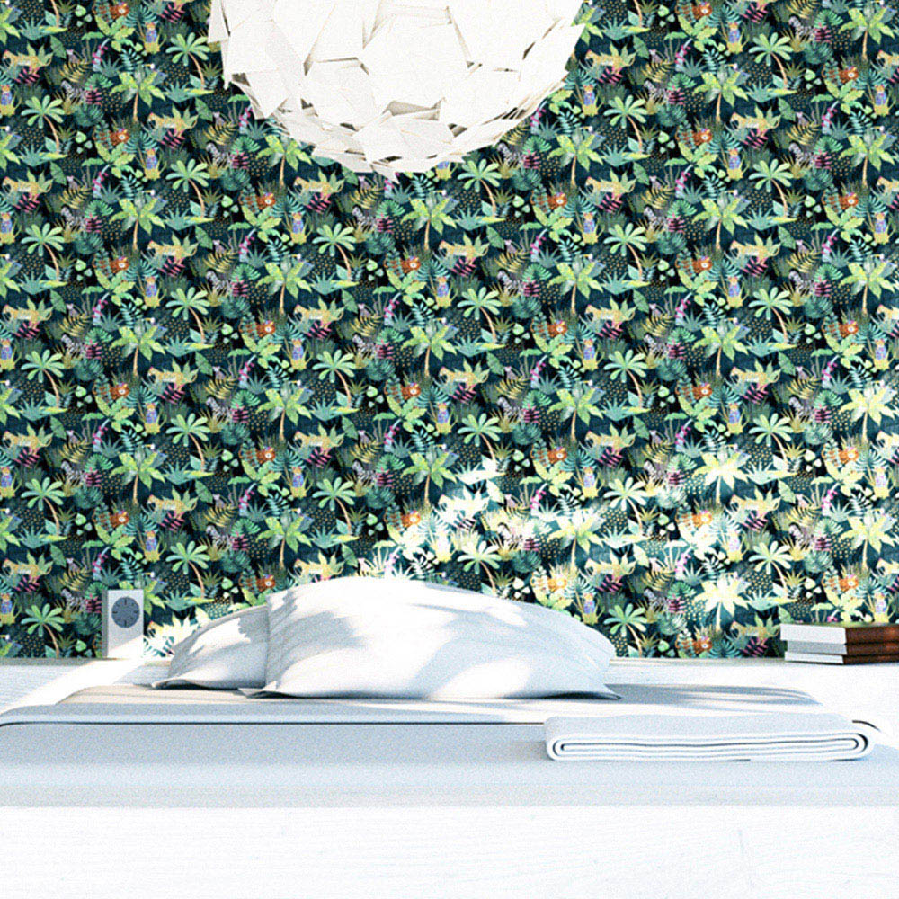 Arthouse Hidden Jungle Multi Wallpaper Image 4