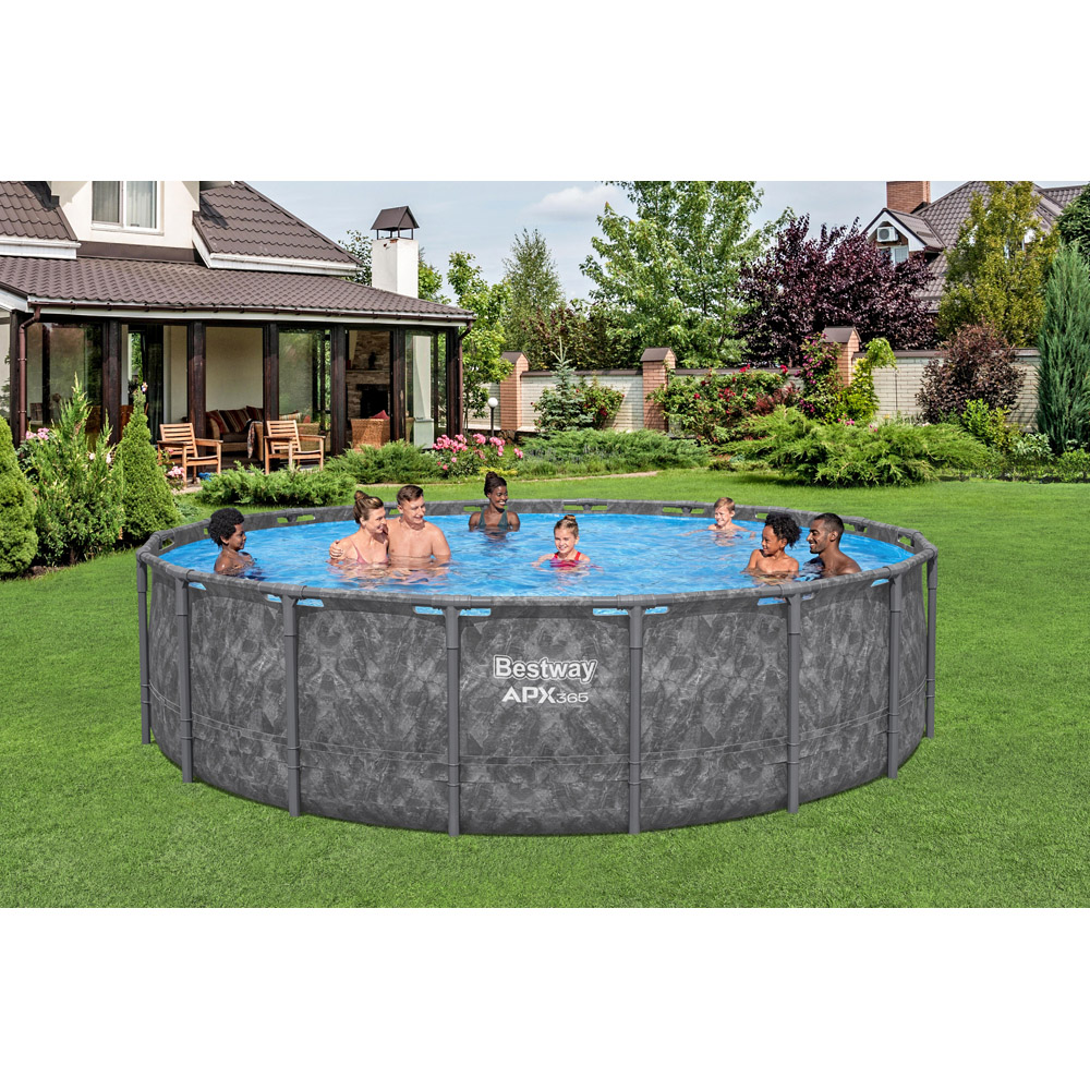 Bestway APX 365 Round Pool Set 18ft x 52 inch Image 2