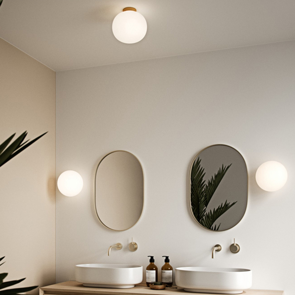 Nordlux Alton 27 Brass Ceiling Light Image 4
