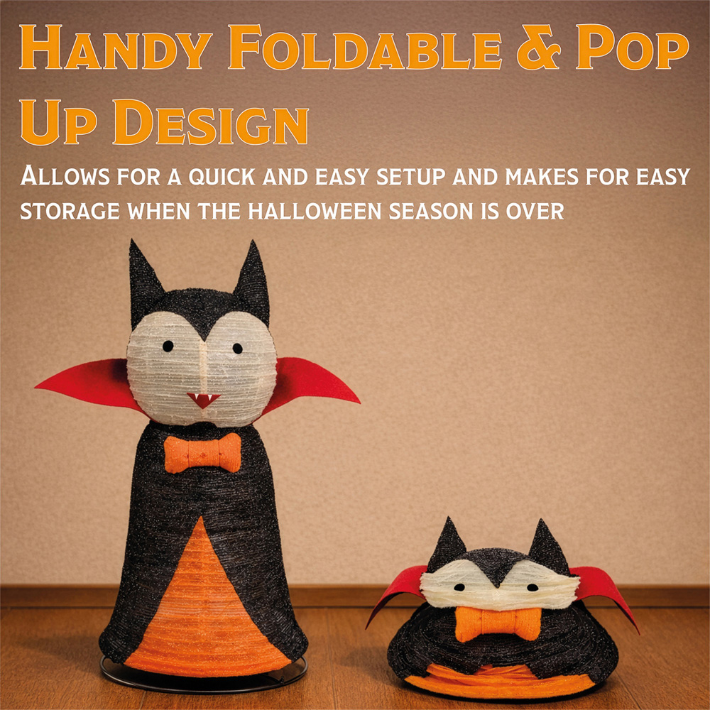 FXLab Large Pop-Up Foldable Vampire Halloween Decoration 66 x 51 x 100cm Image 6