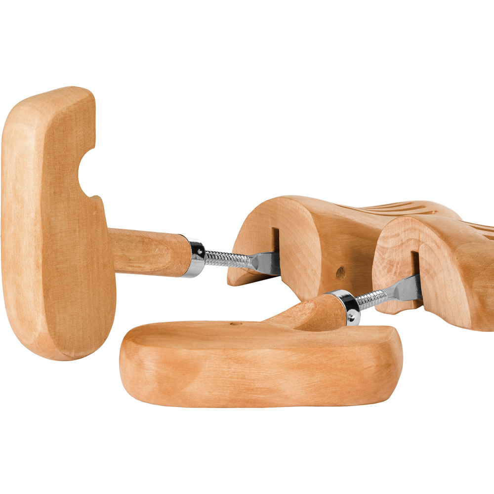 tectake Lotus Wood Shoe Stretcher Pair EU Size 44-45 Image 6