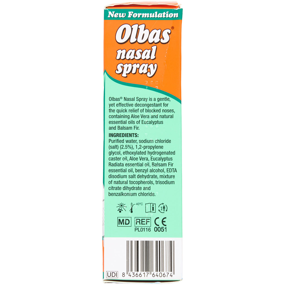 Olbas Anti Allergy Nasal Spray 20ml Image 4