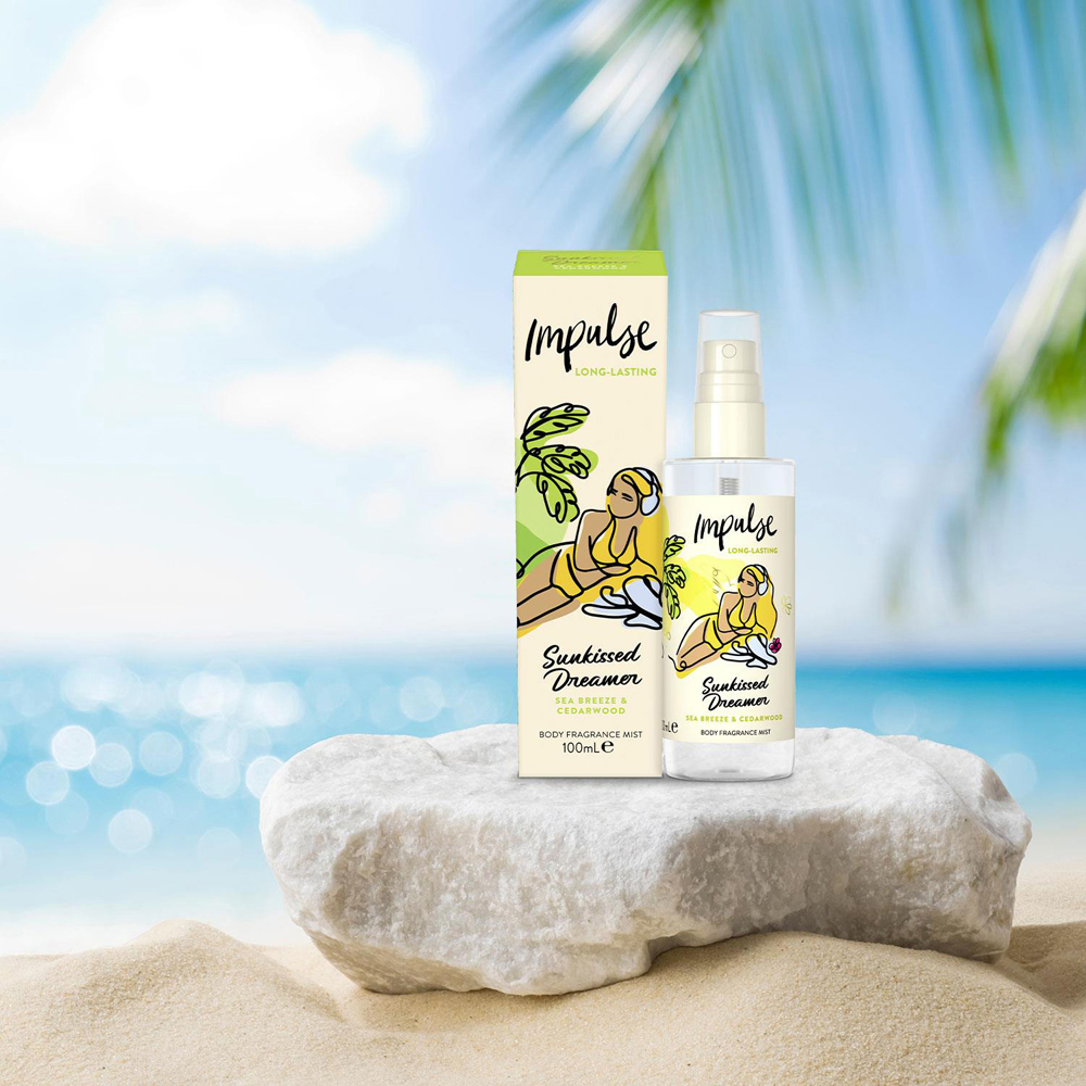 Impulse Sunkissed Dreamer Body Fragrance Mist 100ml 3 Pack Image 2