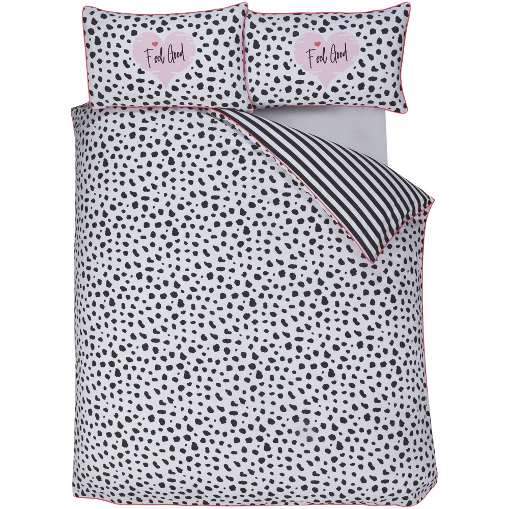 Rapport Home Dalmatian Single Black Duvet Cover Set  Image 3