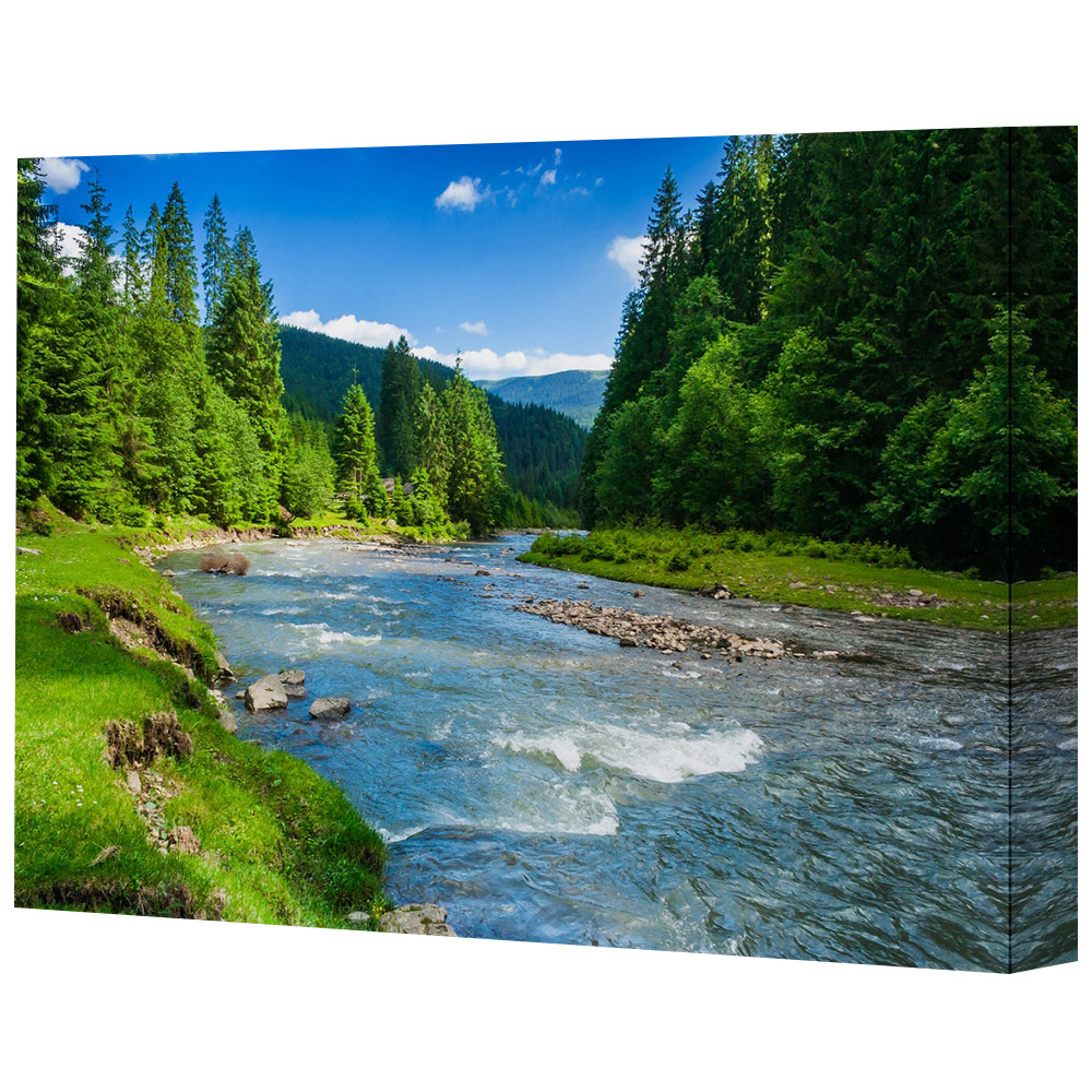 Benjamin Tate Design Beautiful Scenery Canvas 152 x 101cm Image 1