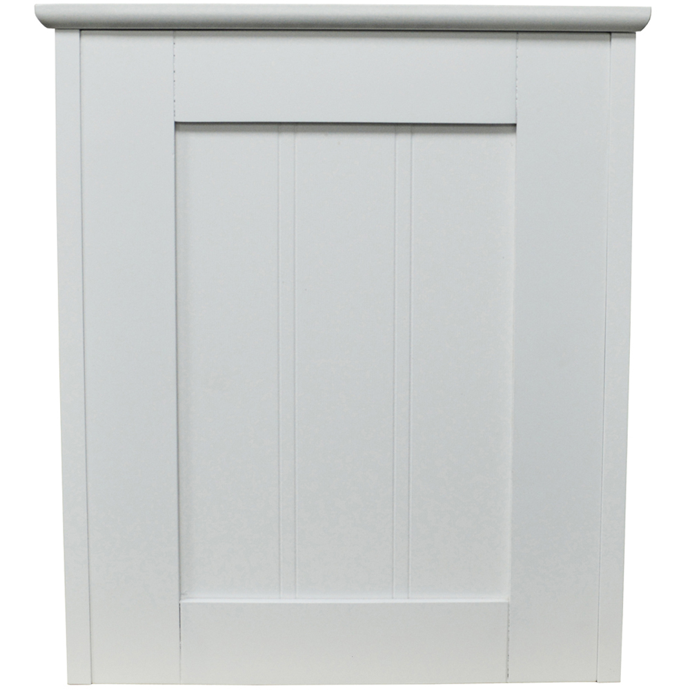 Watsons White Toilet Roll Store with Grooved Sides Image 3