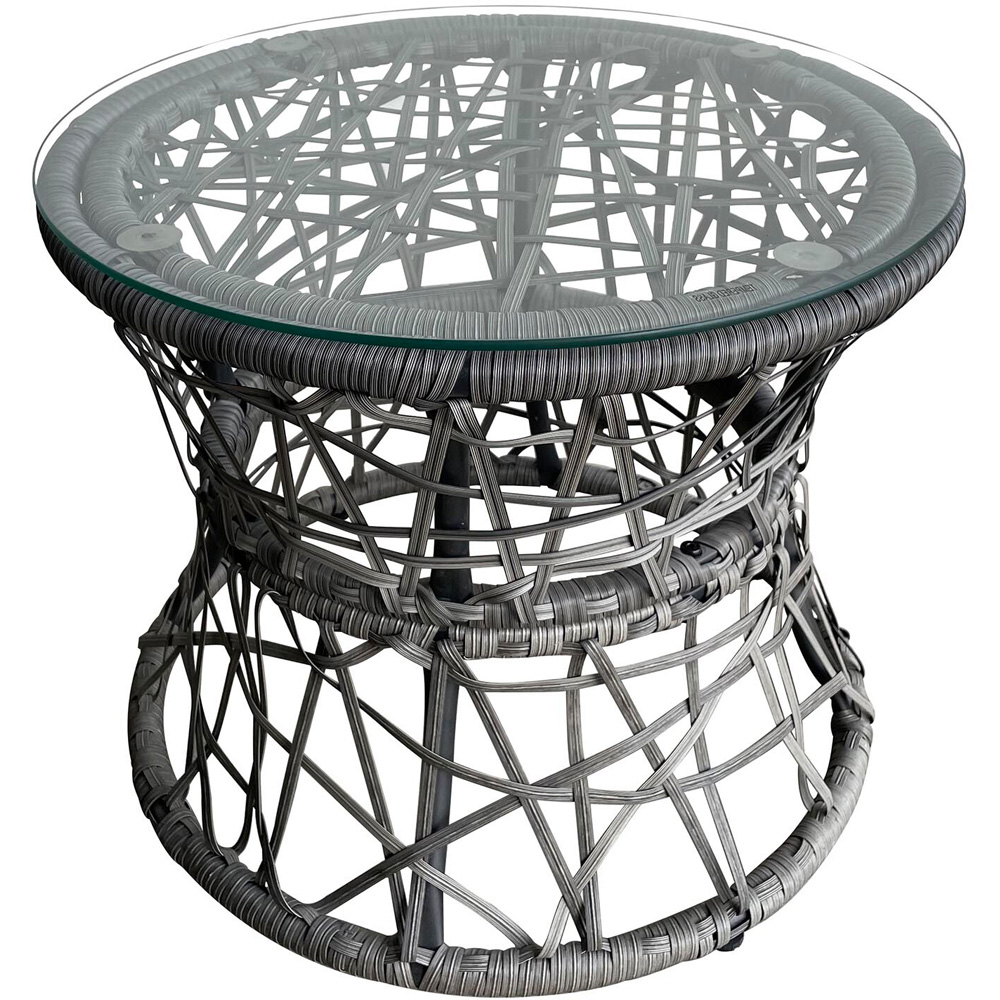 Miami Swivel Chair Set - Grey Image 7