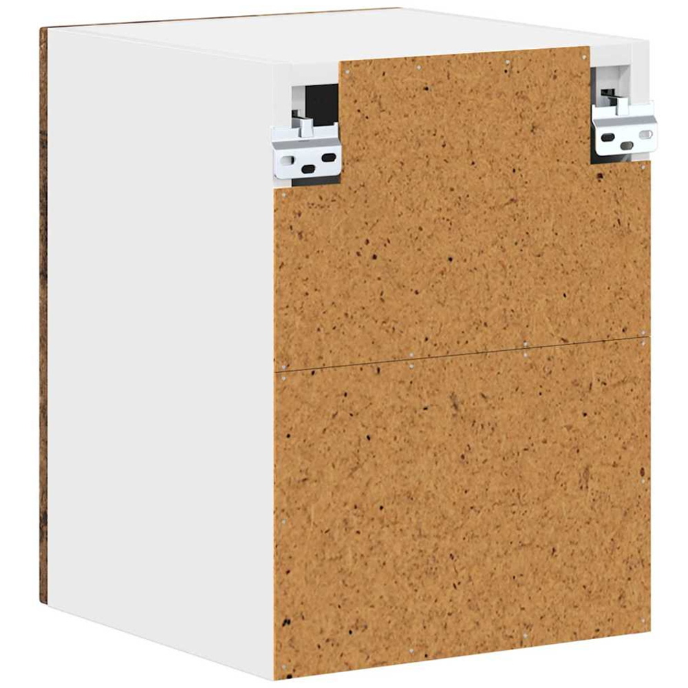 vidaXL Kalmar Single Door Old Wood Wall Mounted Kitchen Cabinet Image 8