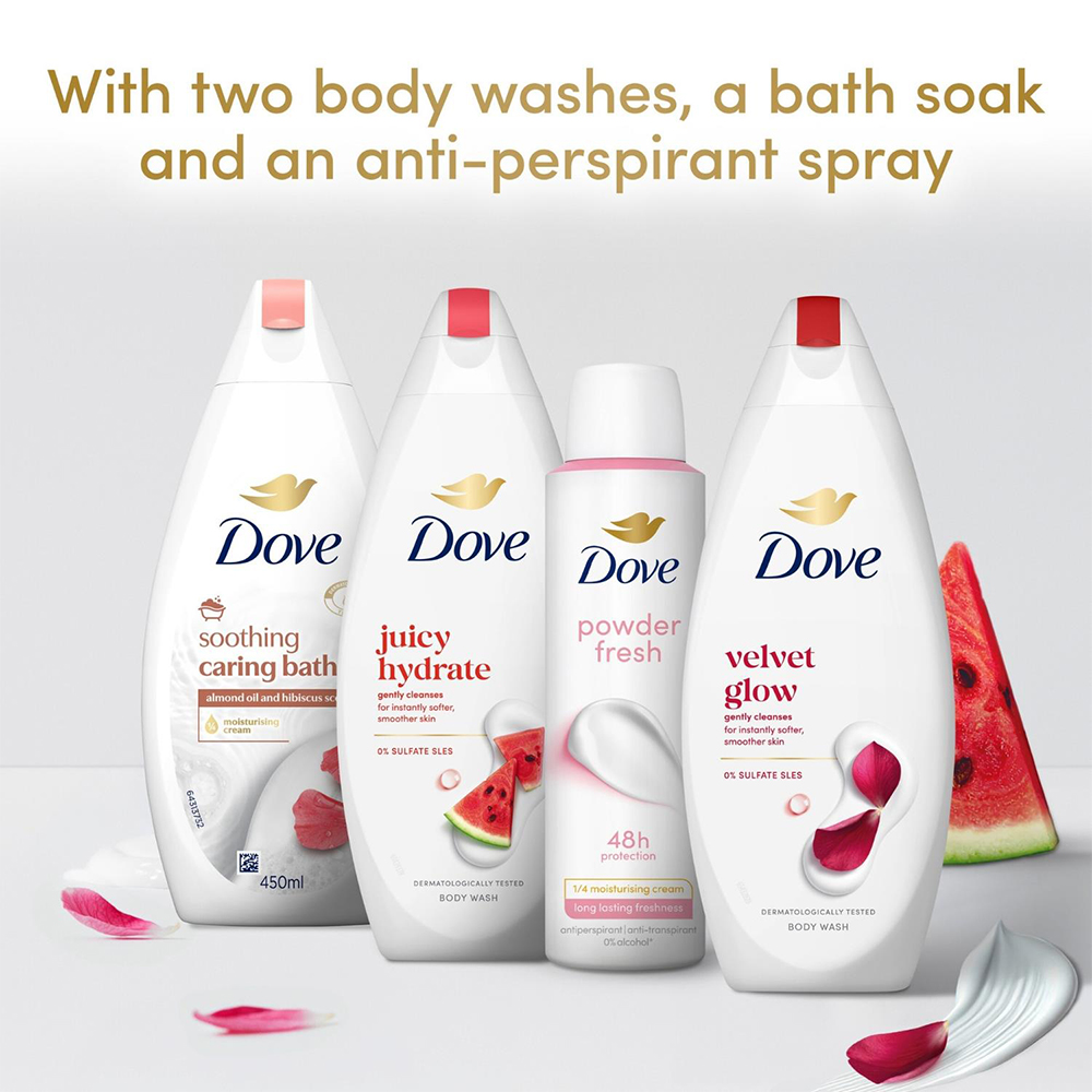 Dove Unwrap and Cherish Gift Set 4 Piece 4 Pack Image 4