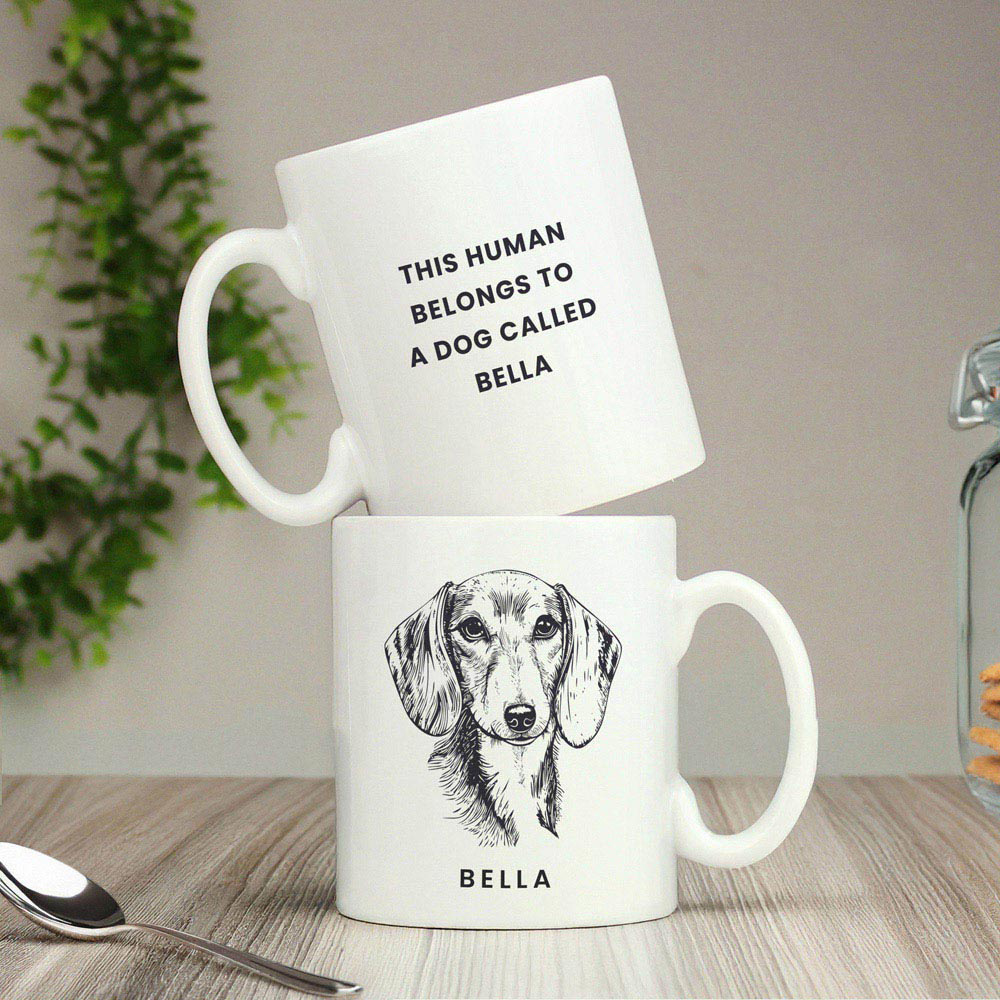 Personalised Memento Personalised Dog Breed Mug Image 2