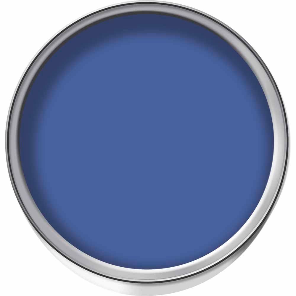 Wilko Wood and Metal Cambridge Blue Gloss Paint 750ml Image 4