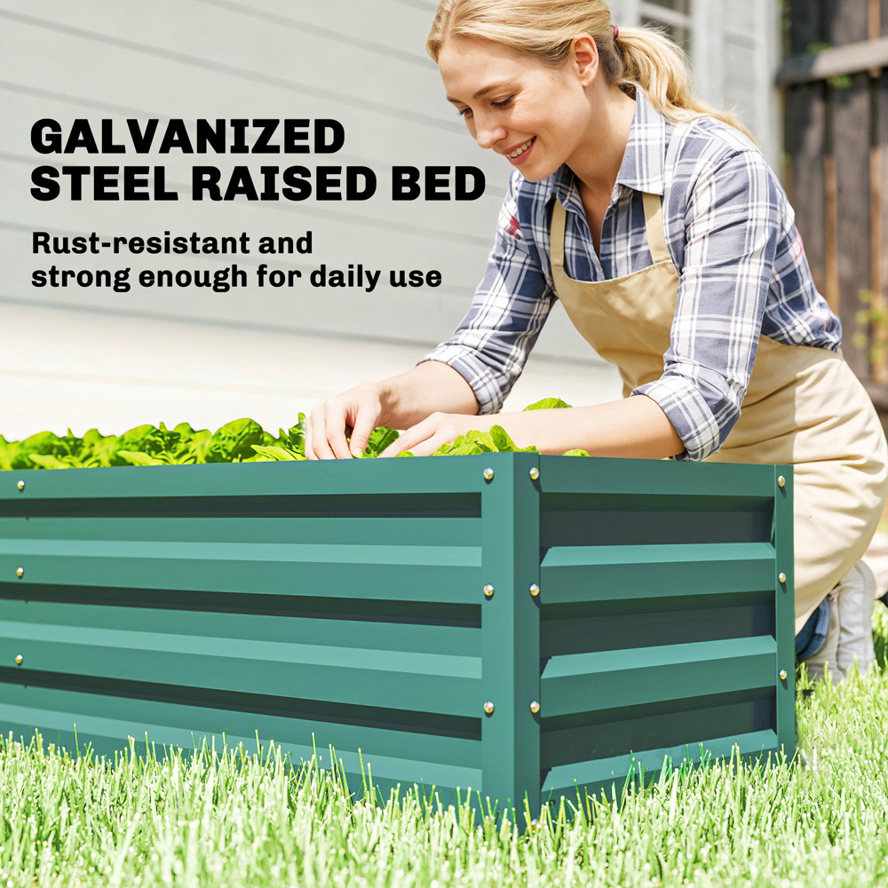 Outsunny Green 6.5 x 2.4ft Mini Greenhouse with Roll Up Door Image 7
