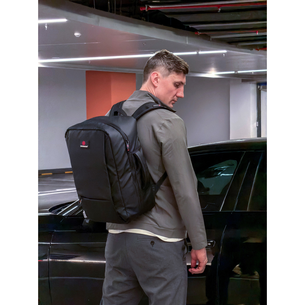 Crossgear Colab Black Underseat Backpack 45cm Image 2
