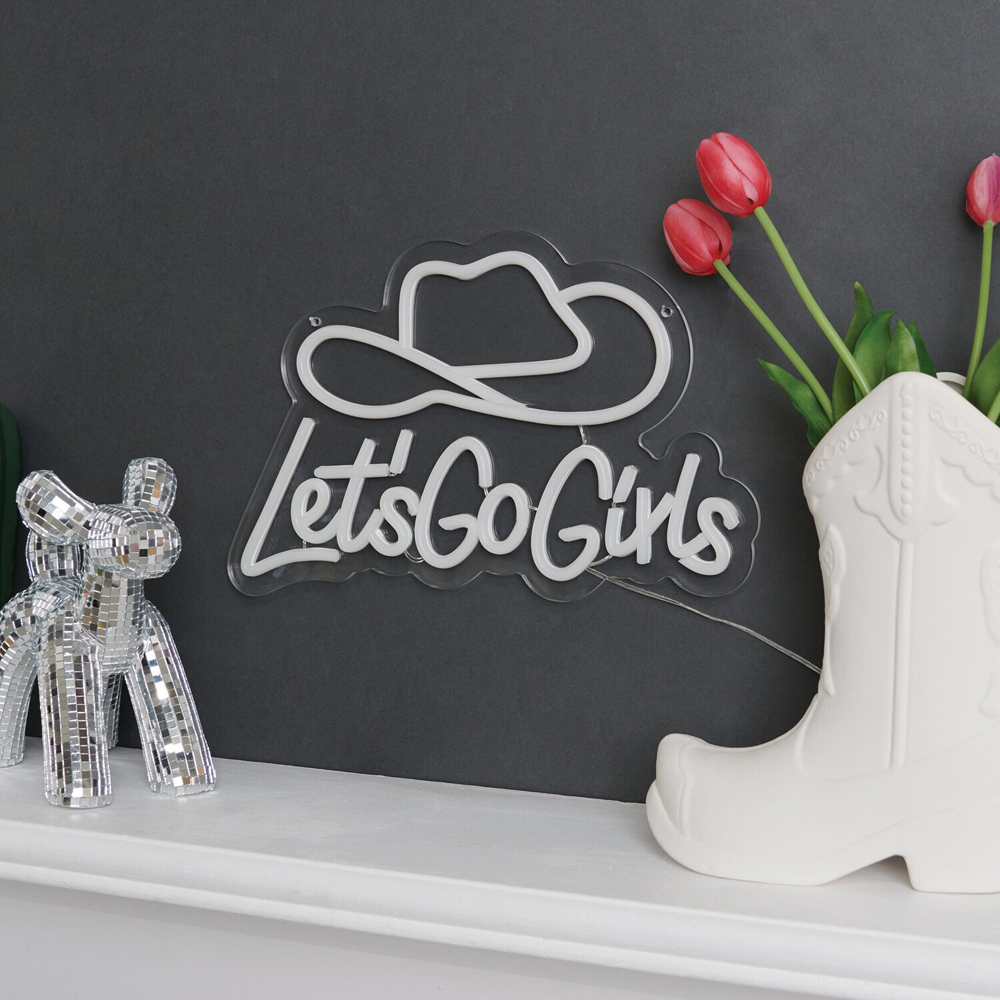 Lets Go Girls LED Neon Sign Image 4