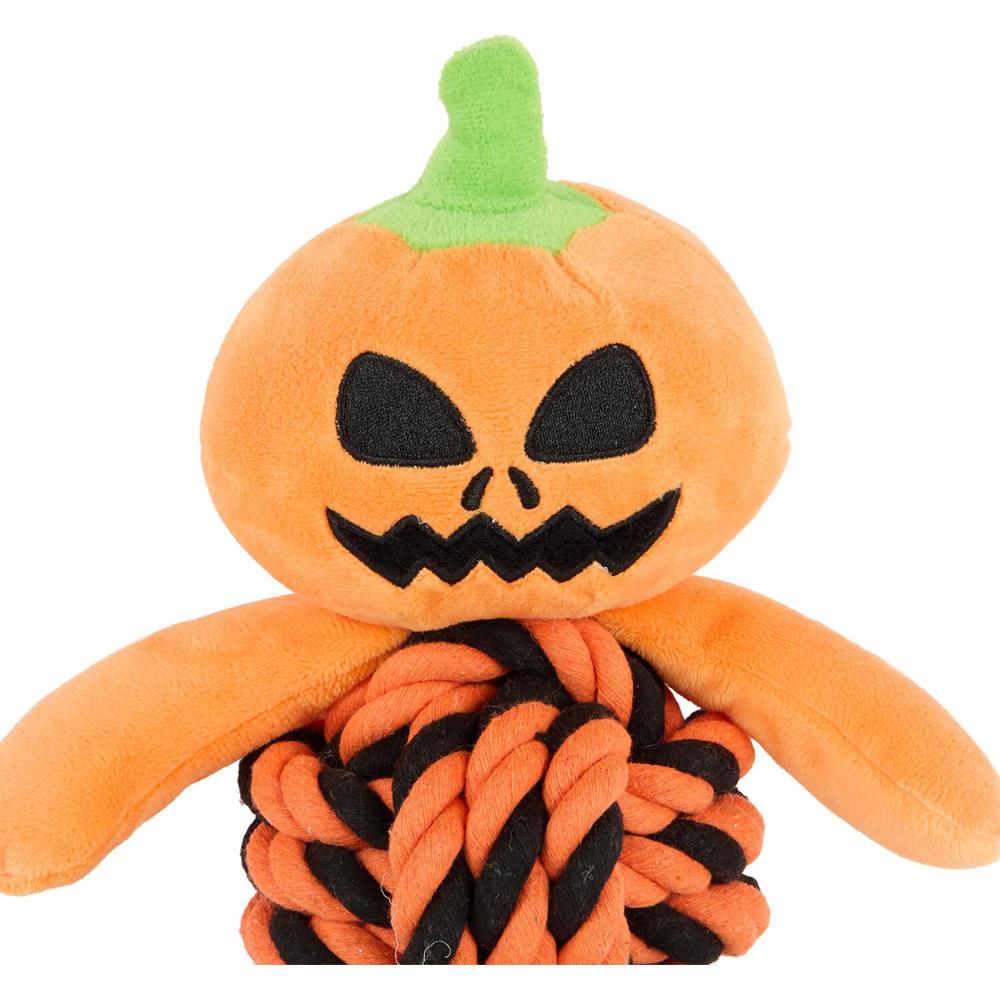 Tangled Tummy Monster Plush Dog Toy Image 10
