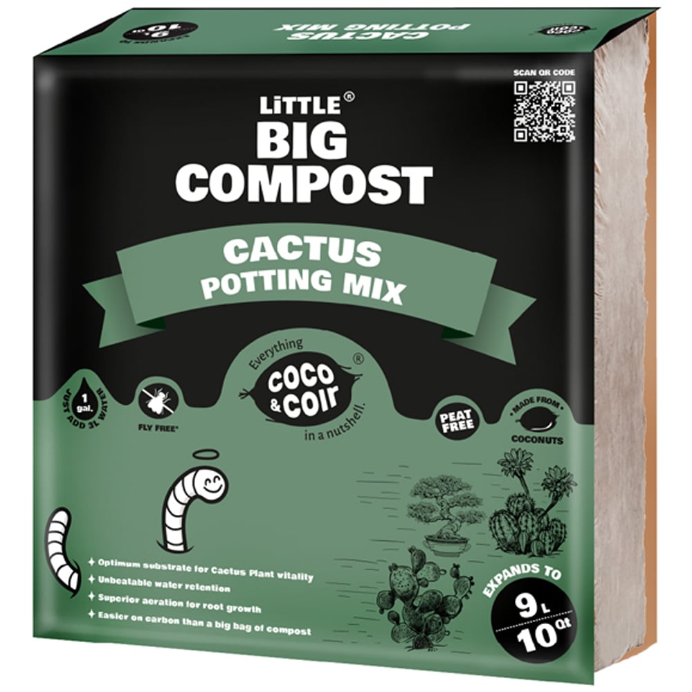 Coco & Coir Little Big Compost Cactus Compost 9L Image 1