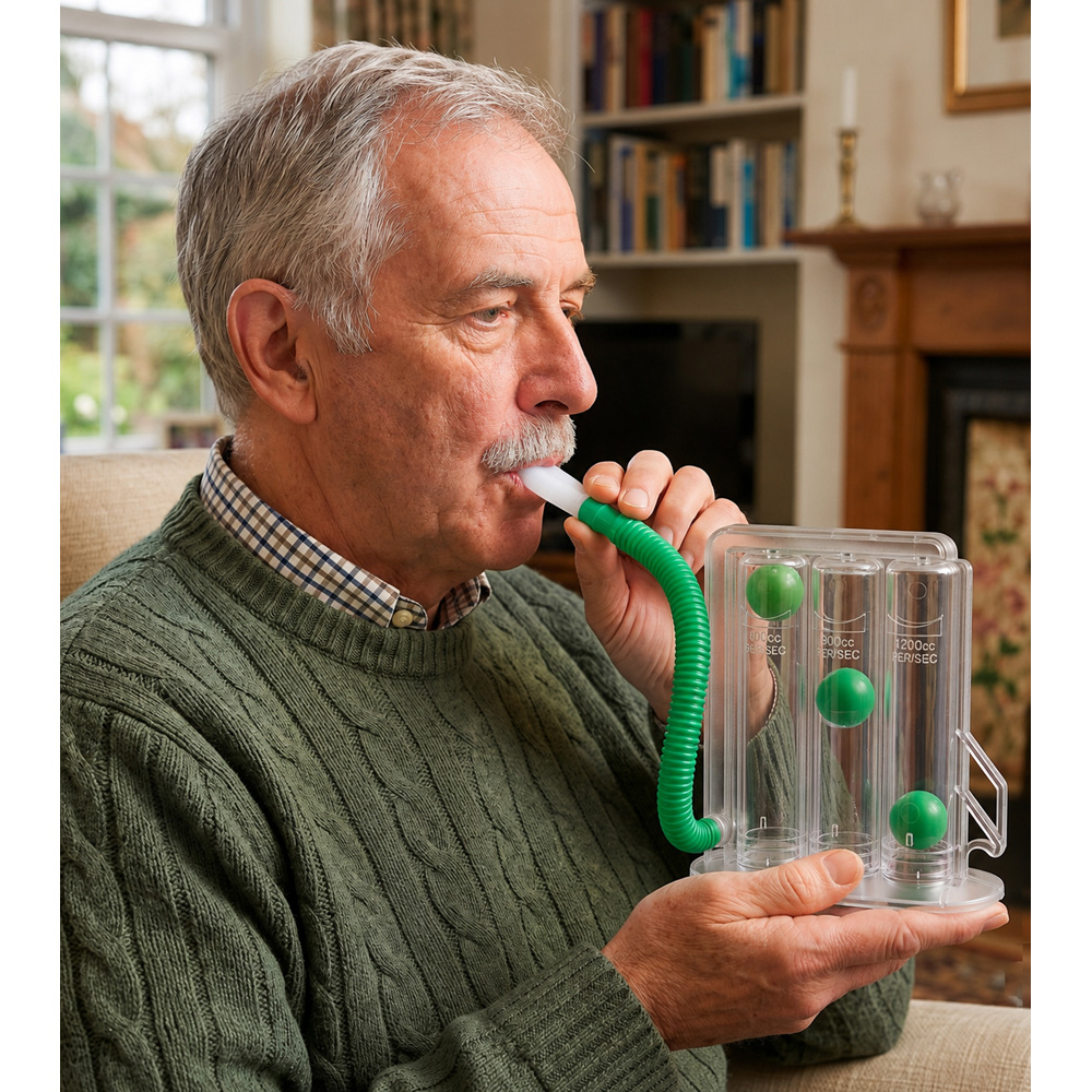 Avilo Compact Lung Exerciser Image 4