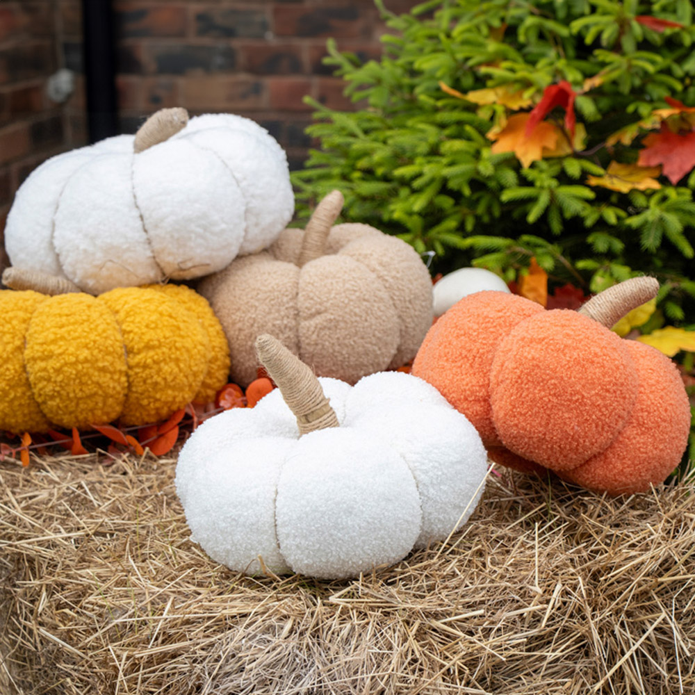 Global Gizmos Orange Pumpkin Decoration 23cm Image 9
