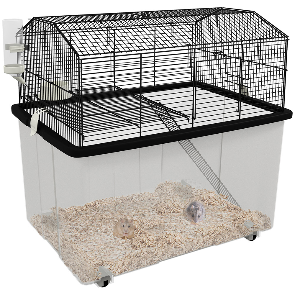 PawHut 2 Tier Hamster Cage Image 7