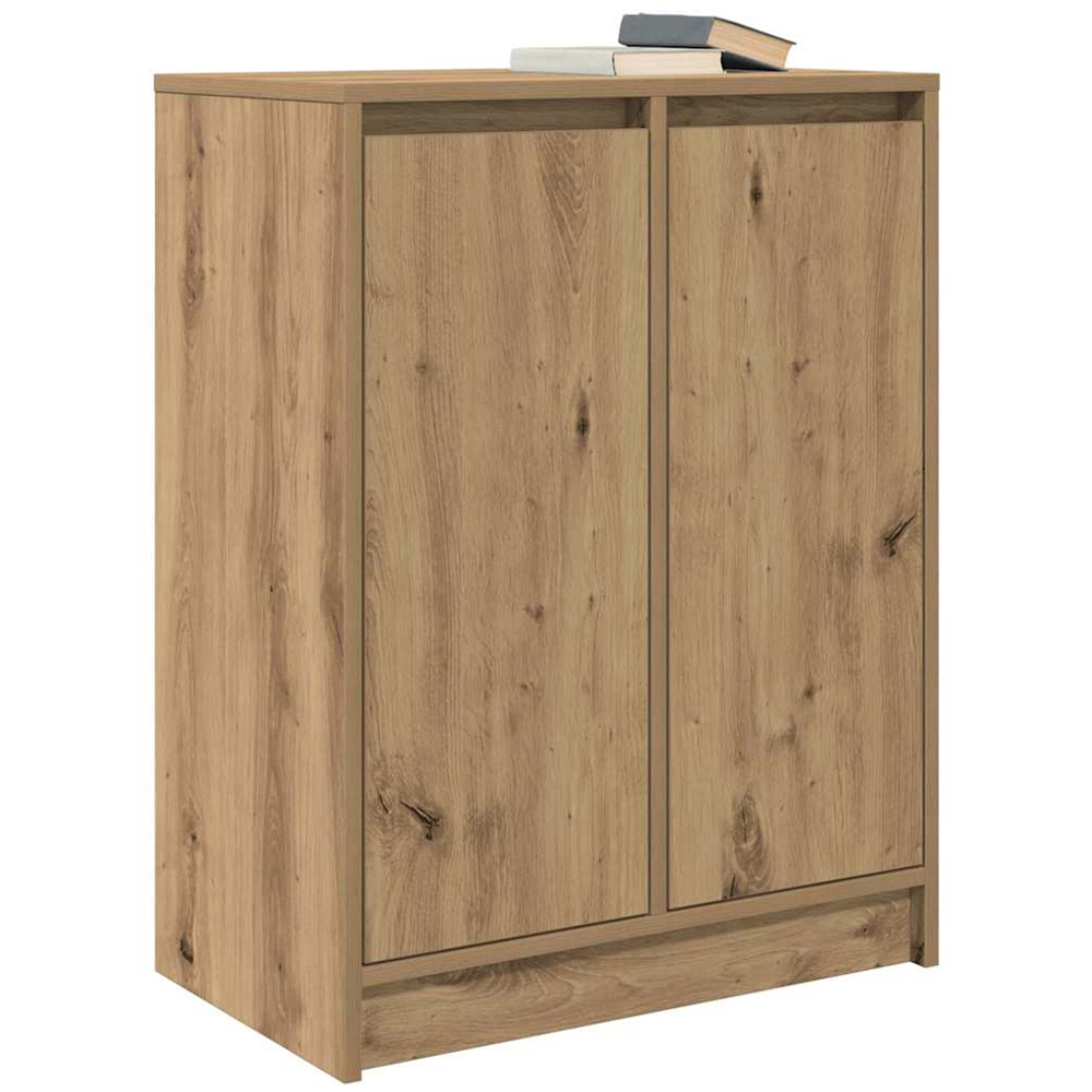 vidaXL 2 Door Artisan Oak Sideboard Image 4