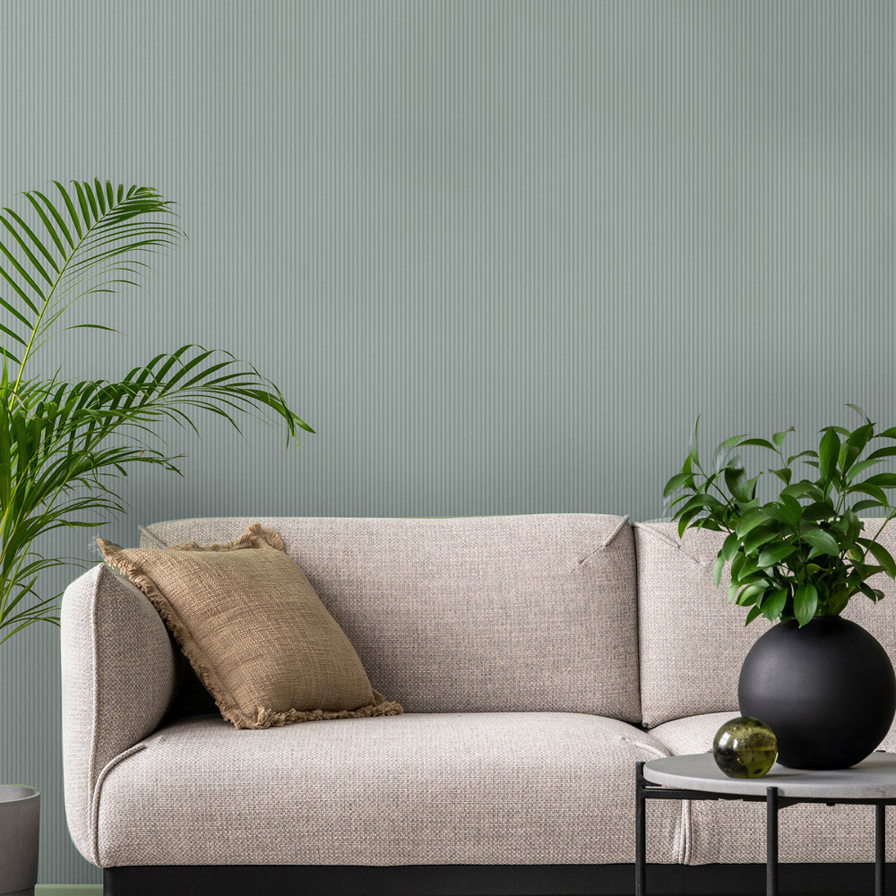 Superfresco Tactile Pinstripe Pebble Wallpaper Image 3