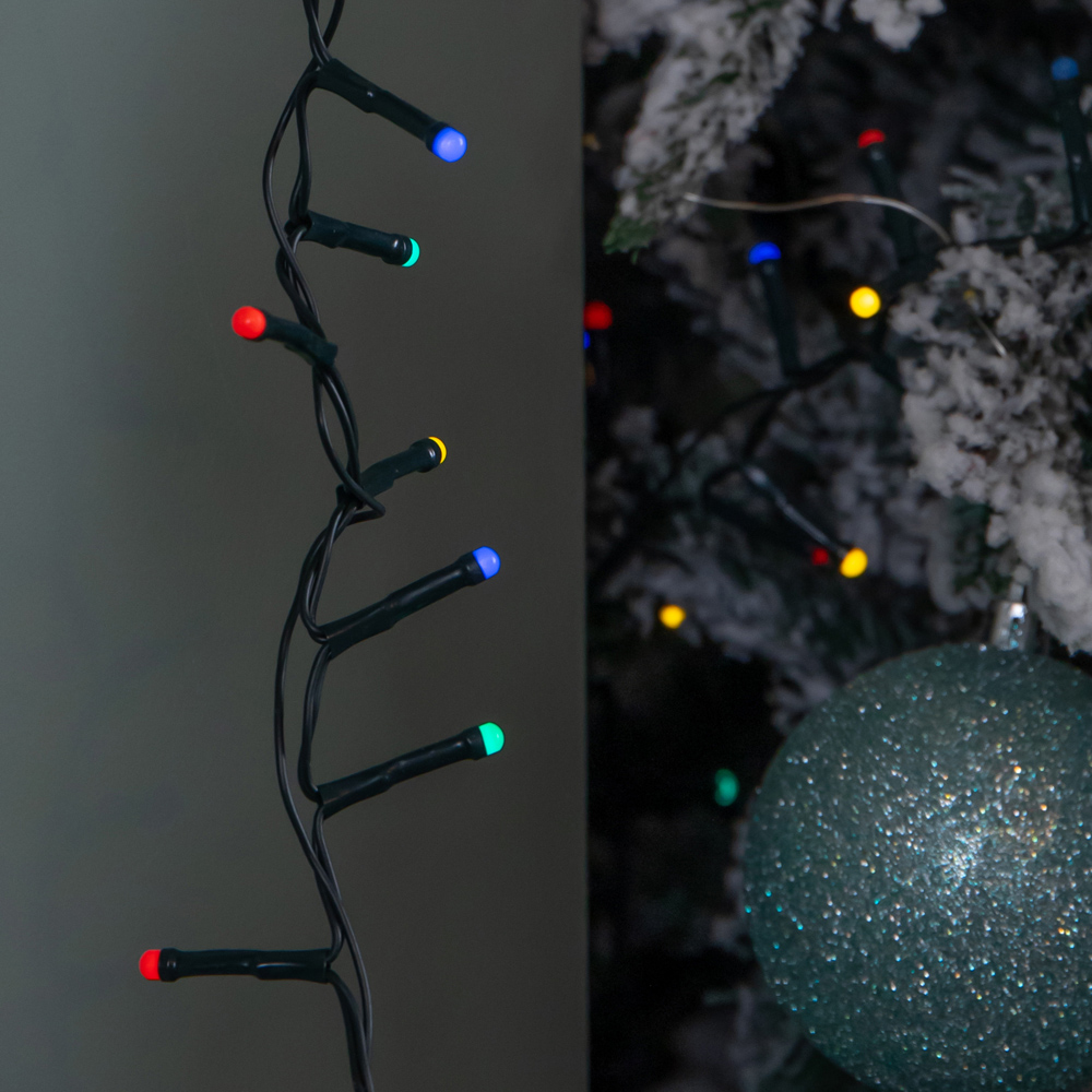 Samuel Alexander BerryBrights 360 Multicoloured LED Battery Operated Christmas String Lights 9m Image 2