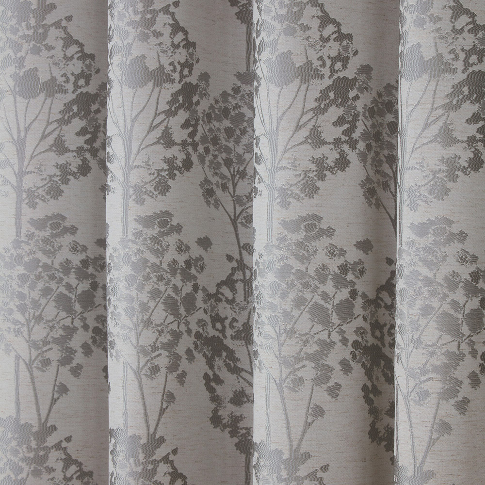 Juniper Blackout Curtain Silver 183 x 168cm Image 4