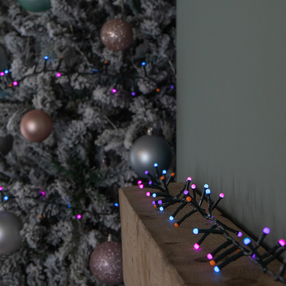 Samuel Alexander BerryBrights 360 Rainbow LED Battery Operated Christmas String Lights 9m Image 9