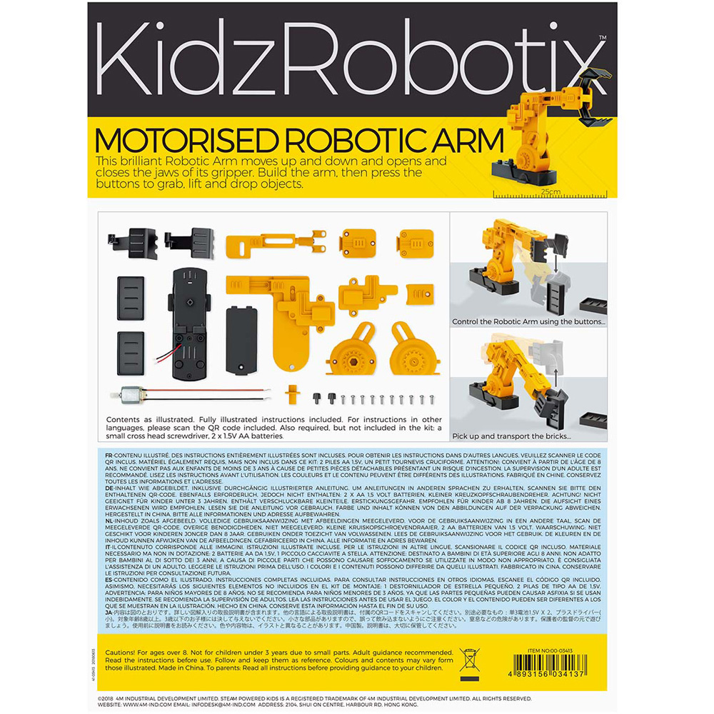 4M KidzRobotix Robotic Arm Set Image 7